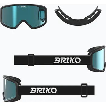 Lyžařské brýle Briko Chill black/blue