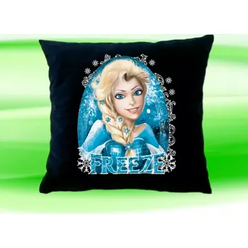 Dekorativní polštářek Ledové království polštář černý