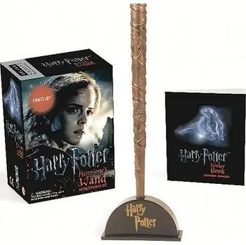 Populárně naučná literatura pro dospělé Harry Potter Hermione's Wand with Sticker Kit