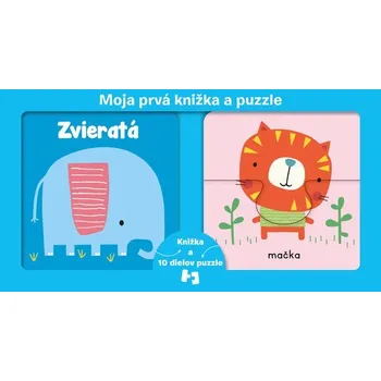První čtění Moja prvá knižka a puzzle Zvieratá