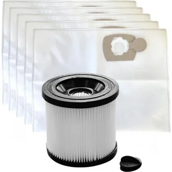 Sáček do vysavače Filtr omývatelný a sáčky k vysavači KARCHER WD 2 Battery 1+5 v sadě