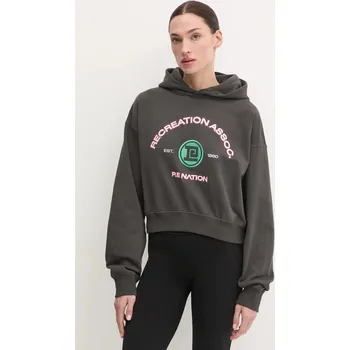 Pánská mikina Bavlněná mikina P.E Nation Cresent 244H382 šedá 90X, vel. M