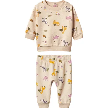 lupilu® Dívčí volnočasová souprava s BIO bavlnou, 2dílná (béžová, 62/68)