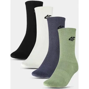Pánské ponožky Chlapecké ponožky 4F M390 (4pack) 4F černá | modrá | bílá | zelená | vícebarevná 3460151