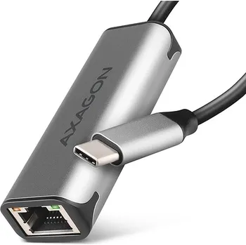Příslušenství pro notebook AXAGON ADE-25RC USB-C 3.2 Gen 1 - 2.5 Gigabit Ethernet síťová karta, Realtek 8156, auto install,šedá
