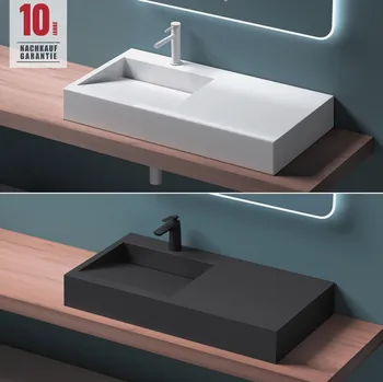 design umyvadlo COLOSUM G11 75-100cm Barva: matný anthrazit, Velikost: 75