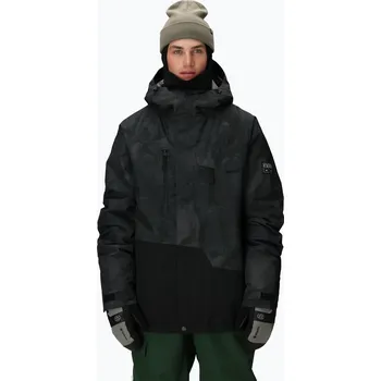 Pánská snowboardová bunda 686 Geo Insulated black hemisphere