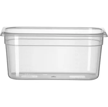 Dóza na potraviny Kontejner GN 1/3 polypropylen, HENDI, Profi Line, GN 1/3, 5,7L, Průhledná, 325x176x(H)150mm