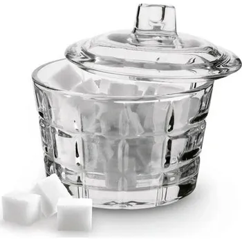 Dóza na potraviny Kulatá skleněná dóza (nádoba) na potraviny TADAR Cask 0,25 l