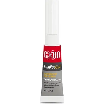 Průmyslové lepidlo CX80 BONDICX GEL Univerzální vteřinové gelové lepidlo, 3g