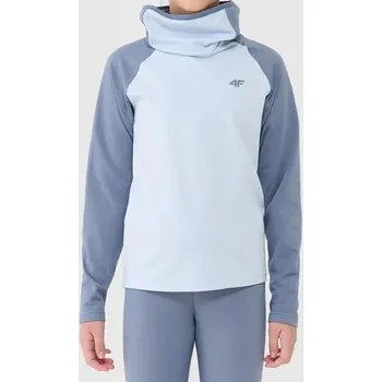 Dívčí mikina Dívčí funkční mikina 4F 4F šedá | světle modrá 3460012