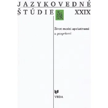 Umění Jazykovedné štúdie XXIX