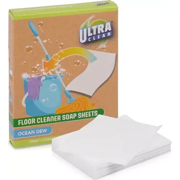 Čistič podlahy ULTRA CLEAN ubrousky mýdlové na čištění podlah 12 ks