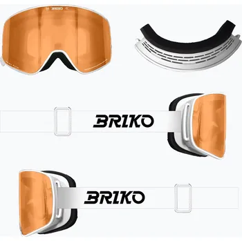 Lyžařské brýle Briko Ingrid Sharp Lite white