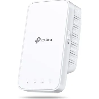 AC1200 Wi-Fi Range Extender SPEED: 300Mbps at 2.4GHz + 867Mbps at 5GHz SPEC: 2 × Internal Antennas, Wall Plugged FEATURE