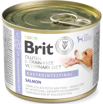 Krmivo pro psa Brit Grain-Free Veterinary Diet Dog Can Gastrointestinal Salmon 200 g