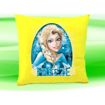 Dekorativní polštářek Ledové království polštář žlutý
