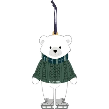 Cotril Vánoční ozdoba medvěd na bruslích
