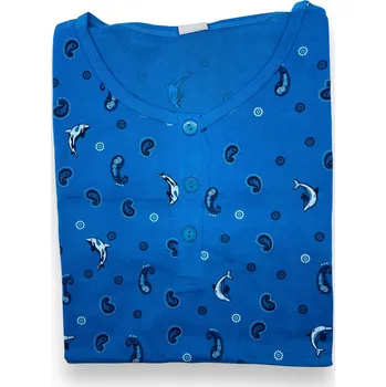 Kuchyňská zástěra Vn.Lot Dámská zástěra přes hlavu EMA Barva: Tyrkysová, Velikost: XL