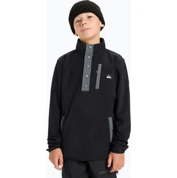 Chlapecká mikina Dětská fleecová mikina Quiksilver No Destination Half Zip black