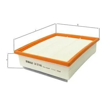 Vzduchový filtr Vzduchový filtr MAHLE LX 2748