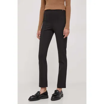 Dámské kalhoty Kalhoty Tommy Hilfiger WW0WW39721 černá 99X, vel. 34