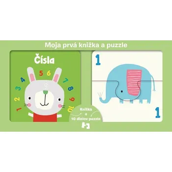 Moja prvá knižka a puzzle Čísla (Kniha)