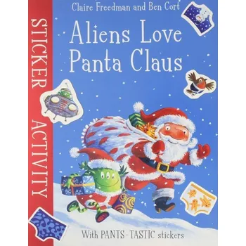 Umění Aliens Love Panta Claus: Sticker Activity