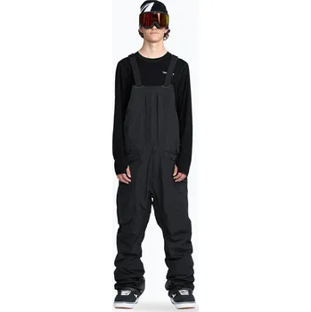 Snowboardové kalhoty Pánské snowboardové kalhoty Volcom Rain GTX Bib Overall black