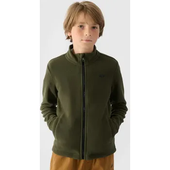 Chlapecká mikina Chlapecká fleecová mikina 4F 4F zelená 3460096