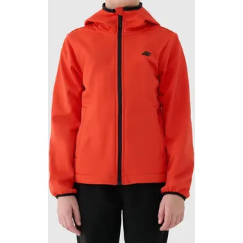 Chlapecká bunda Chlapecká softshellová bunda 4F 4F černá | oranžová 3460026