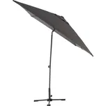 Sunfun Slunečník Livorno, šedá, ø 250 cm