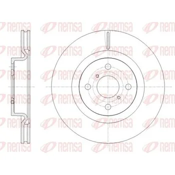 Brzdový kotouč Brzdový kotouč REMSA 61656.10