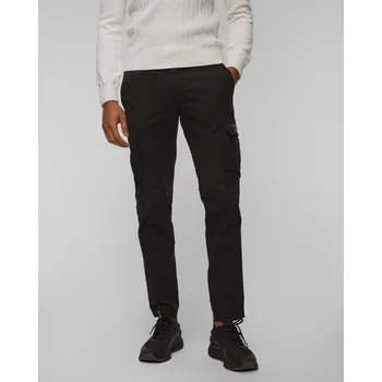 Pánské kalhoty Černé Pánské Kalhoty Aeronautica Militare 251pa1329ct2443-34380