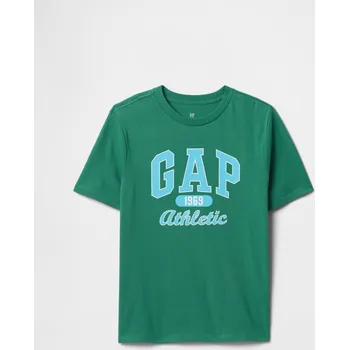 Dívčí tričko GAP Dětské tričko s logem - Kluci GAP zelená 3332958