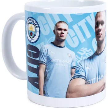 Erling Haaland hrníček Haaland white Manchester City official TM-05394 - slevový kód:<br>XMAS10 (-10%)