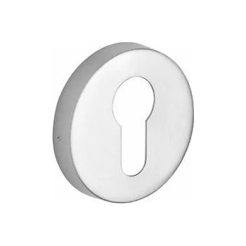 Dveřní kování Rostex Štíty kruhové vložka nerez mat - Nerez mat, Ostatní