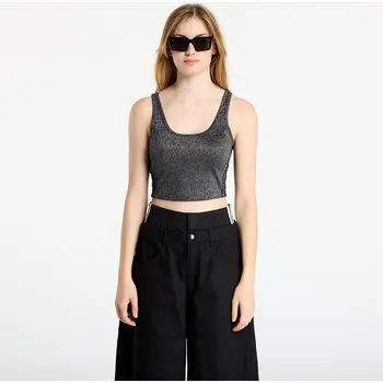 Podprsenka Podprsenka adidas Lurex Bralet Black/ Silver Metallic XS