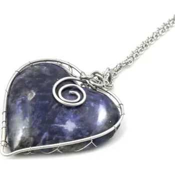 Náhrdelník Náhrdelník Srdce modré