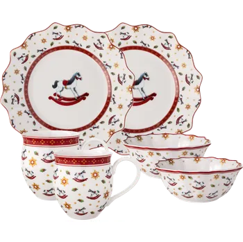 jídelní souprava Villeroy & Boch Toy's Delight snídaňová sada 6 ks