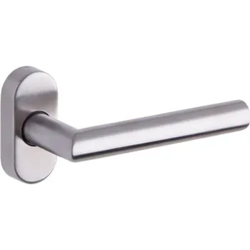 Dveřní kování Rostex Klika Okenní Vigo 43 mm Stříbrná