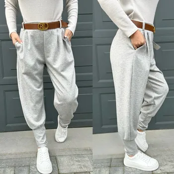 Kalhoty TRENDY Barva: Šedá