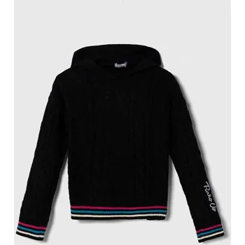 Dívčí svetr Dětský svetr Pinko Up černá barva F3PIJGJP273 99X, vel. 152