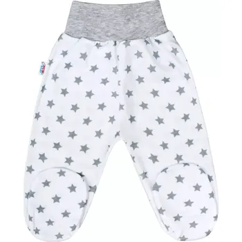Dupačky Dojenecké polodupačky NEW BABY Classic II šedé s hvězdičkami