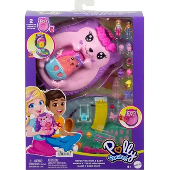 Polly Pocket kompaktní kabelka ježčí rodinka