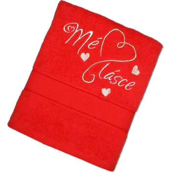 Osuška s nápisem Mé lásce