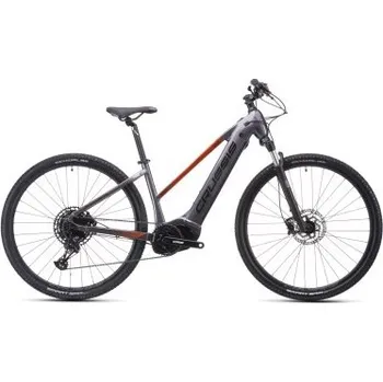 Sport Dámské krosové elektrokolo CRUSSIS e-Cross low 9.11-(715 Wh) rám 18"