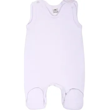 Dupačky Bílé bavlněné dupačky New Baby Classic 62 (3–6 měsíců)