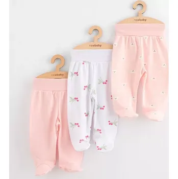 Dupačky Dojenecké polodupačky New Baby Classic II, 3 ks, dívčí, vel. 68 (4–6 měsíců)