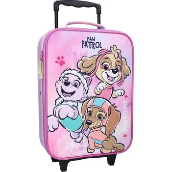 Školní kufřík Růžový dětský kufr Paw Patrol Pawsome